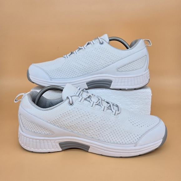 Orthofeet Coral Women's Orthopedic White Knit Shoes Size 11 Wide - Picture 6 of 8